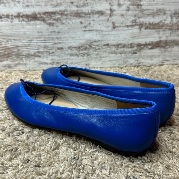 French Sole Womens Nicky Hilton - Kathy Navy Ballet Flats Size 7.4 fs/ny - Picture 6 of 10